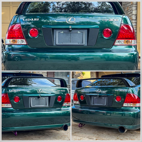 IS300 / Altezza - TRD Style License Plate Garnish