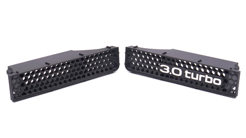 MK3 Supra - Front Bumper Grills (Modern Hexagon - 1989+)