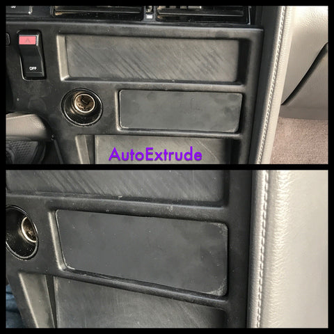 MK3 Supra - HVAC / Climate Control Delete Plate / Pocket