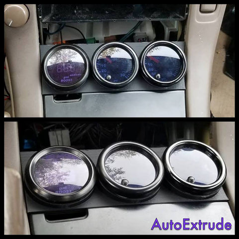 SC300/400/Soarer - Ashtray Triple Gauge Pod