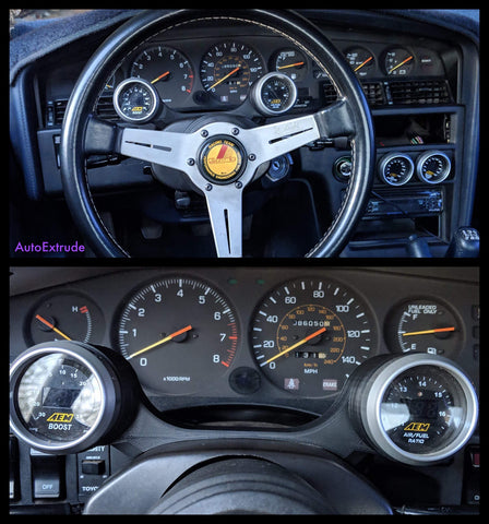 MK3 Supra - Steering Wheel Gauge Pod (Year 86.5 - 89)