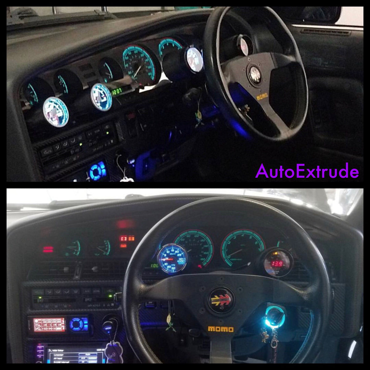 MK3 Supra Steering Wheel Gauge Pod (Year 89.5 92) AutoExtrude