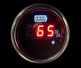 2-1/16" Waterproof Digital Golf Cart state of Charge Meter 36/48 Volt