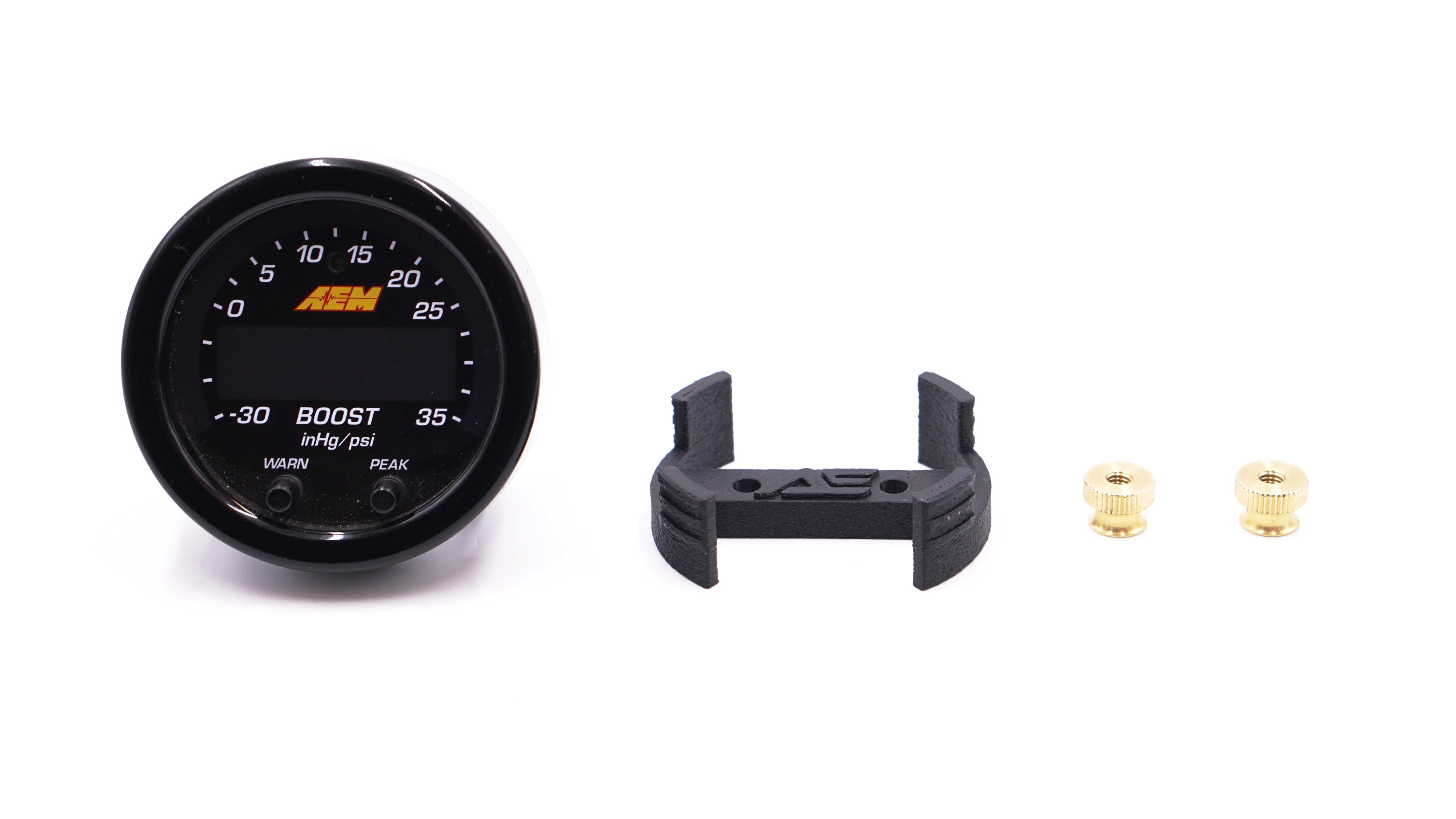 Adaptateur/réhausseur Pour Pod De Jauges 52mm à 60mm - Espaceur Offset, Plastique Noir