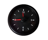 2-1/16" Electrical 12 Volt Analog Clock Gauge