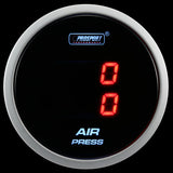 2-1/16" Digital Dual Air Pressure Gauge - LCD Display