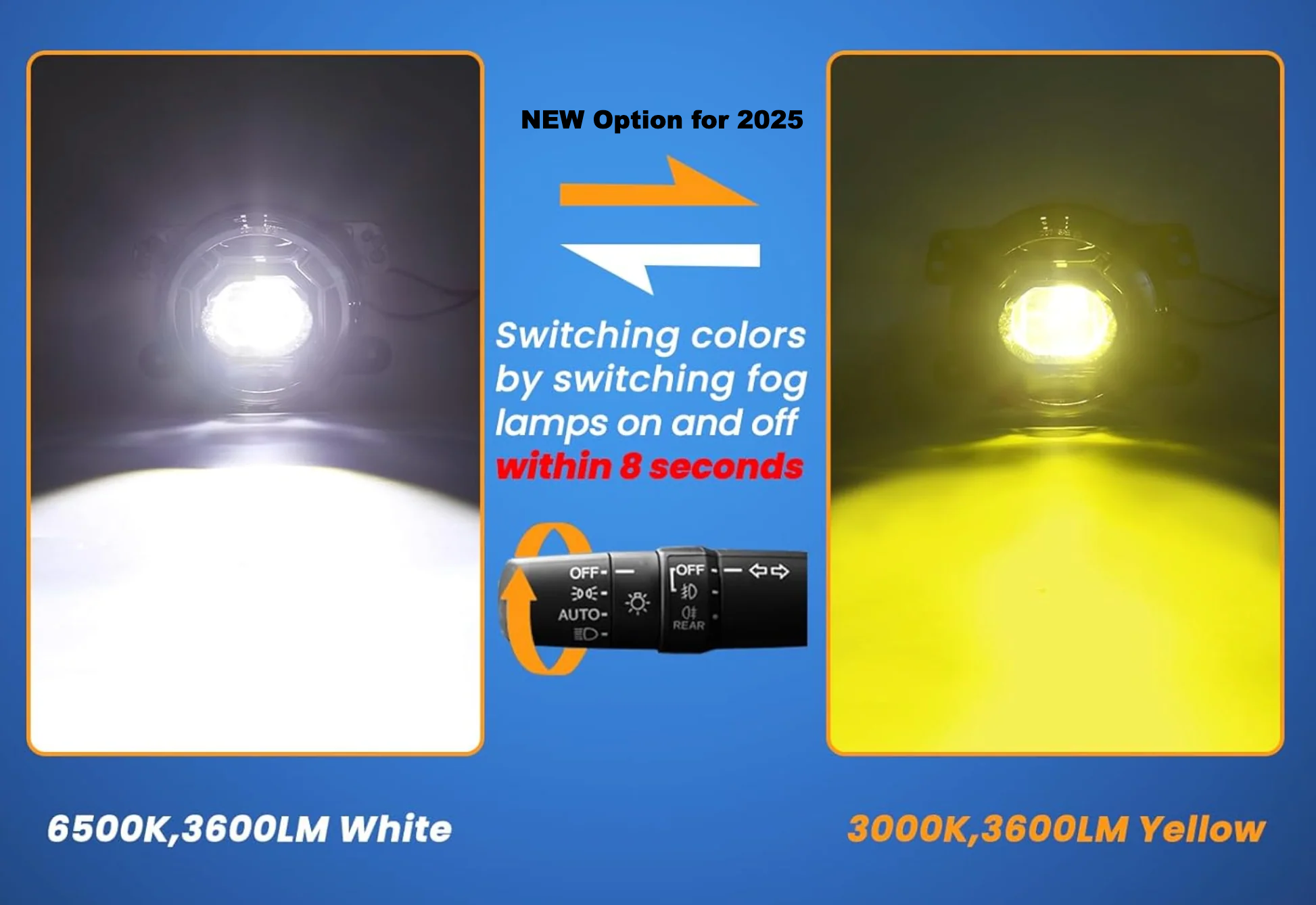 MK3 Supra - 89+ LED Fog Lamps (YR: 89 - 92) - 