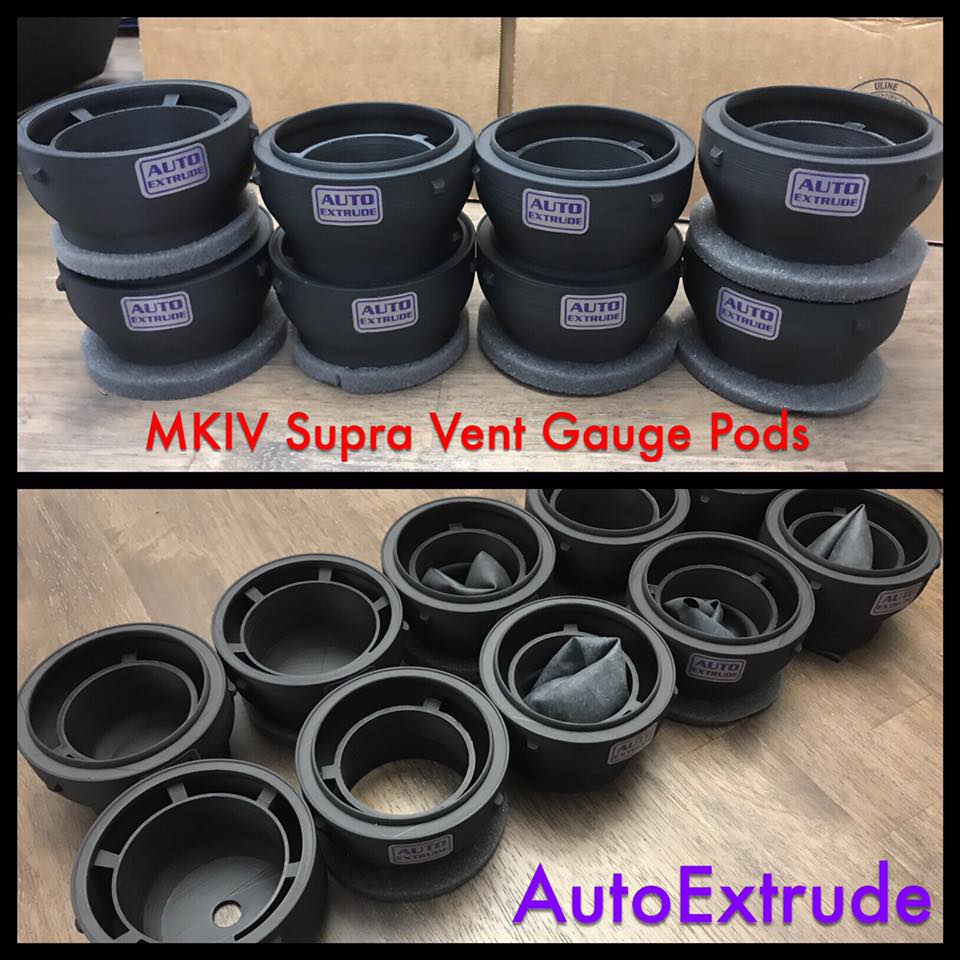 MKIV Supra - Vent Gauge Pod (52mm or 60mm) – AutoExtrude