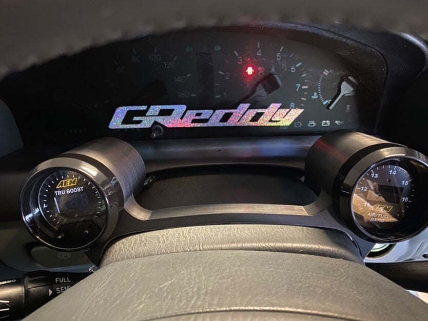 GS300 / Aristo (S140) Steering Wheel Gauge Pods (60mm) AutoExtrude